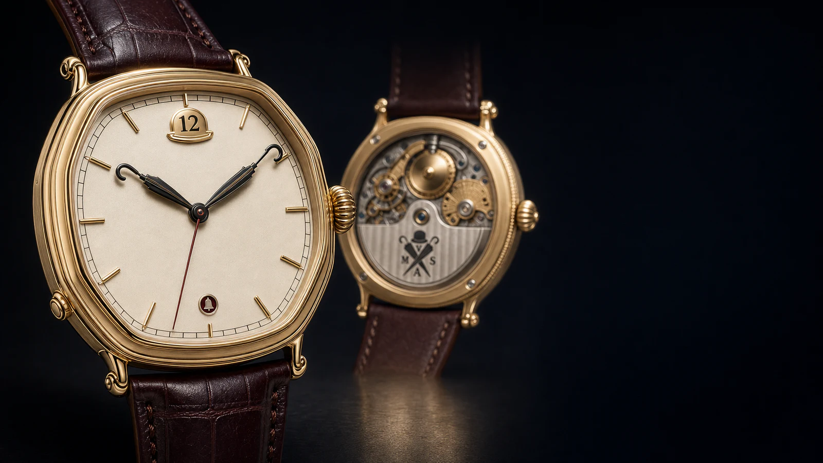 Belfry I, The Steeple Times solid-gold London Noon Strike watch